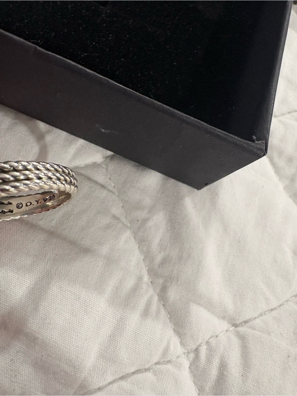 David Yurman Blue Topaz Ring - Picture 3 of 6